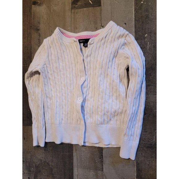GapKids white cardigan youth - Picture 1 of 4